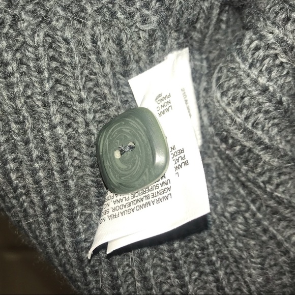 COLUMBIA Wool & Alpaca Blend Enchanted Fair Isle Button Cardigan Sweater Size L - Picture 7 of 14